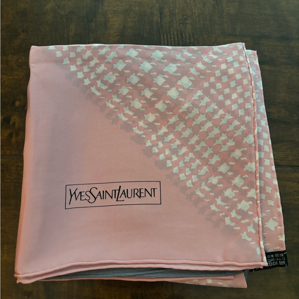 YSL SILK SCARF